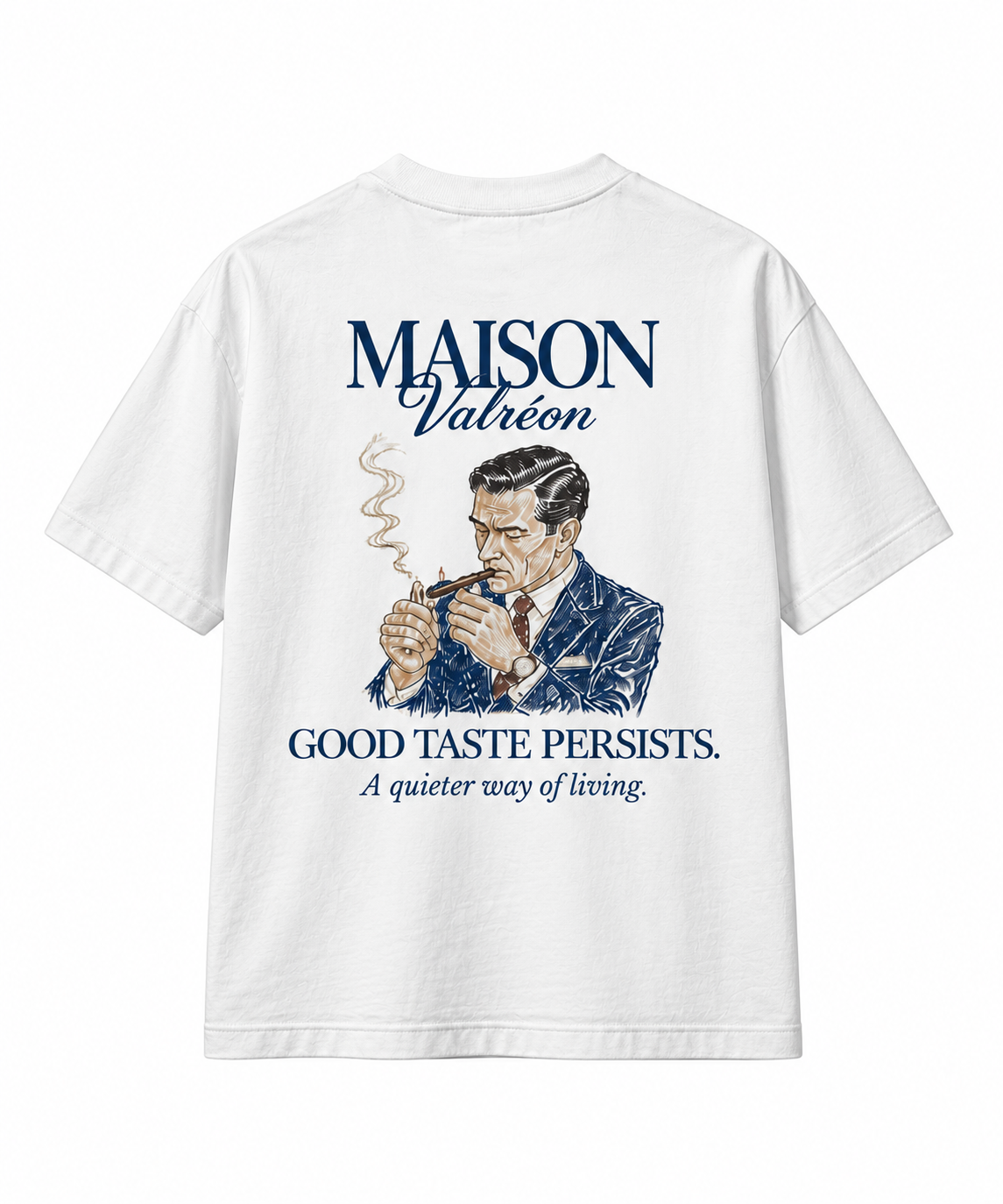 The Connoisseur Tee — back view